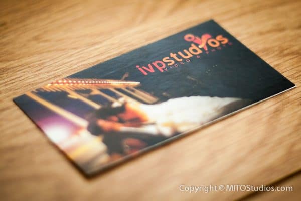 Business Cards for IVP Studios, Back