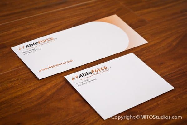 Custom Designed & Printed Envelopes (2)