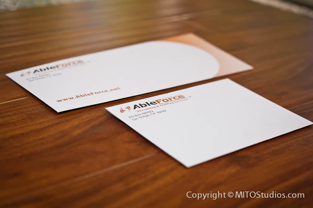 Custom Designed & Printed Envelopes (3)