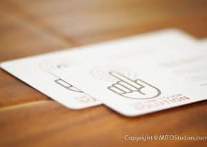 One Touch Business Cards - Front