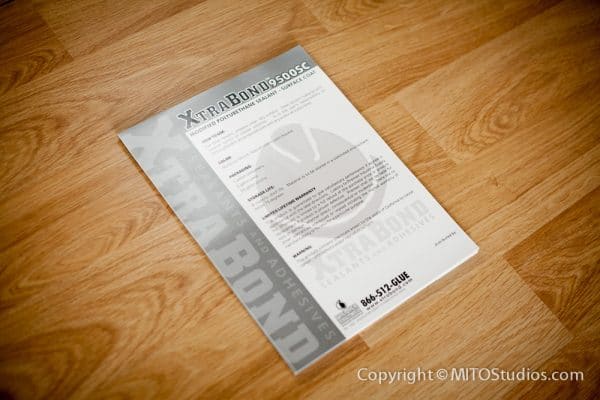 Technical Data Sheets Design for Premier Industrial Supply, XtraBond9500SC