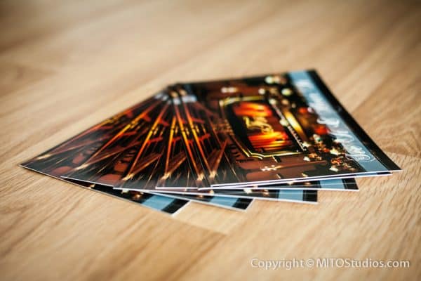 Marketing Postcard for Pro Motion Entertainment