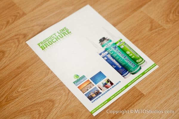 Brochure Design for Premier Industrial Supply, XtraBond Product Line Brochure (Open)