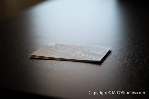 Business Cards for MITO Studios, Shine