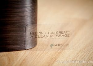 Business Cards for MITO Studios, Clear Message