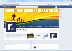 Run San Diego Facebook Graphics