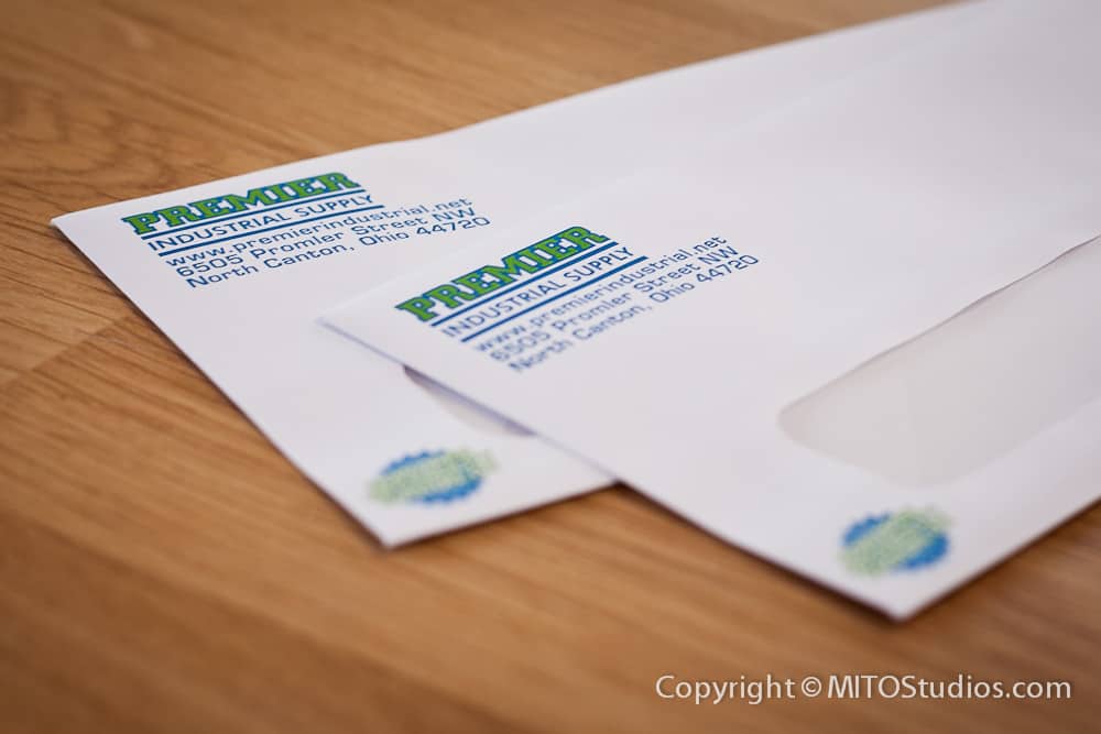 Premier Indsutrial Custom Printed Window Envelopes