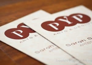 PYP Design Business Cards - Front