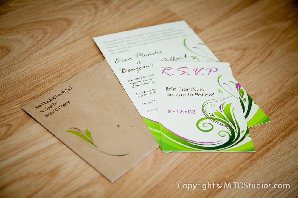 Wedding Stationary for Erin & Ben, Collection