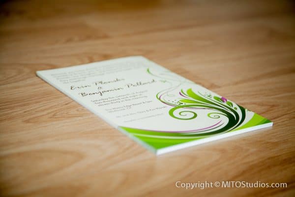 Wedding Stationary for Erin & Ben, Invitation