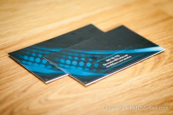 Business Cards for DJ Chris Anthony, Back