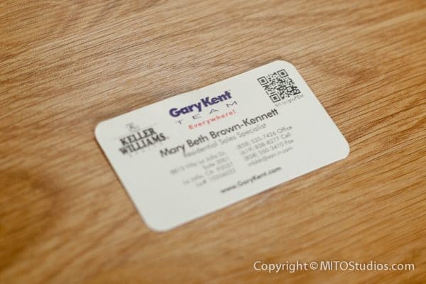 Business Cards for Gary Kent Team, Agent Contact Information