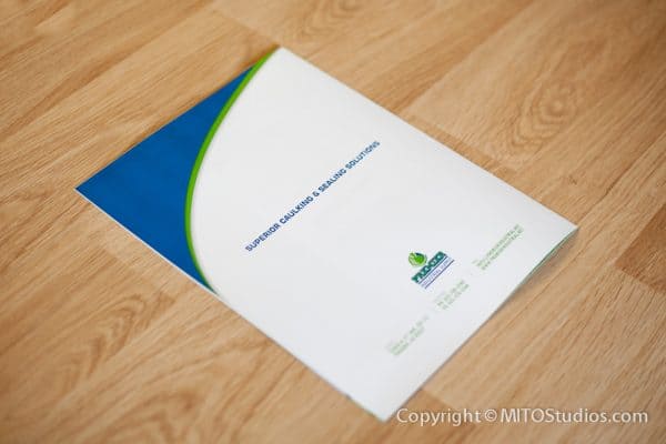 Custom Brochure Design & Printing for Premier Industrial Supply, "Green Pak" Brochure (Back)