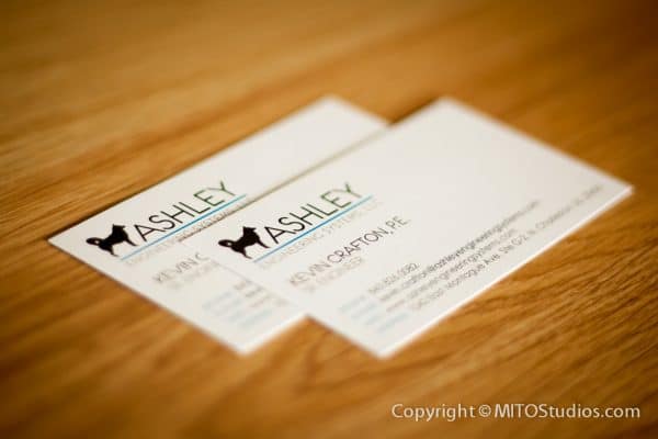 Business Card Design for Ashley Engineering Systems, Front