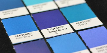 Pantone Blue Color Chart