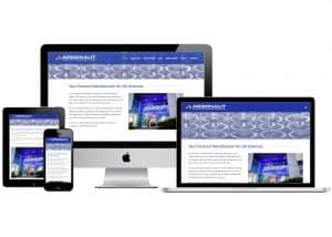 Wordpress Website Design, Argonaut_Mockup