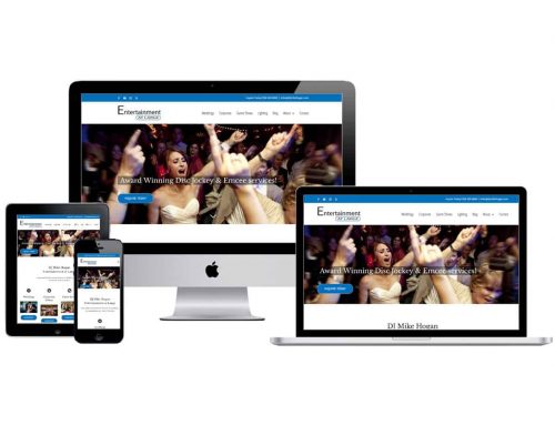 WordPress Website Design for DJ Mike Hogan